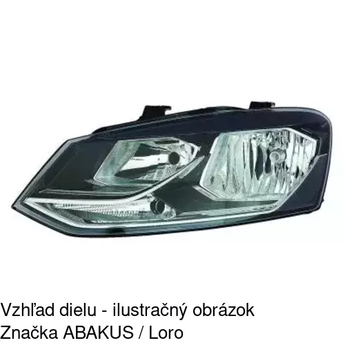 Hlavný reflektor 9533096H /POLCAR/ - obr. 3