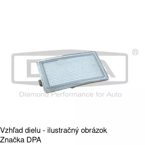 Záslepka hmlovky 9538292E /POLCAR/ - obr. 3
