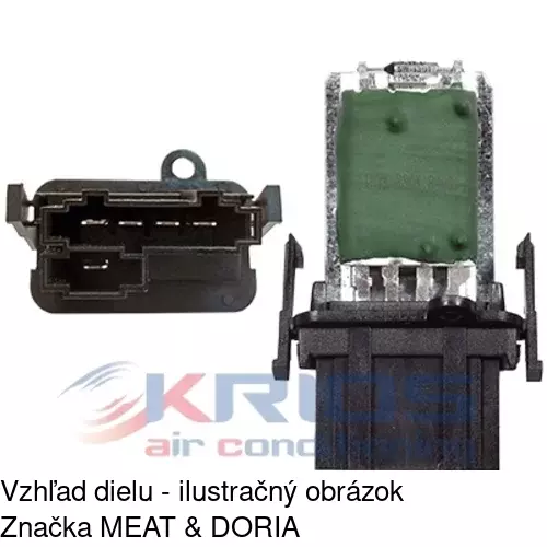 Ovládače klimatizácie 9538KST-1 /POLCAR/ - obr. 3