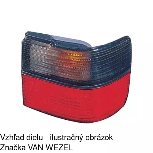 Zadné svetlo 9539872E /POLCAR/ - obr. 3
