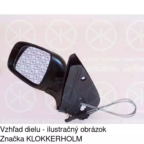Vonkajšie zrkadlo 95415210 /POLCAR/ - obr. 4