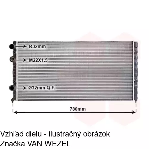 Chladiče vody 954708A2 /POLCAR/ - obr. 3
