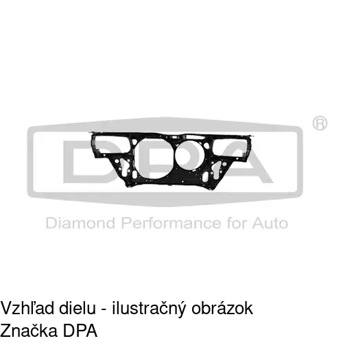 Predné čelo 954804-2 /POLCAR/ - obr. 1