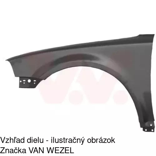 Predný blatník 9549011J /POLCAR/ - obr. 2