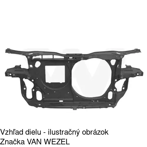 Predné čelo POLCAR 954904-3