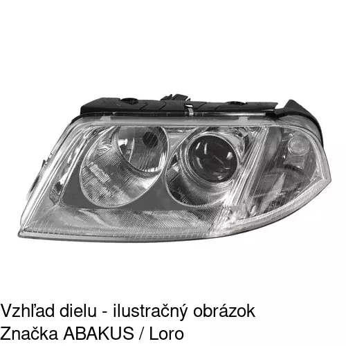 Hlavný reflektor 9549103E /POLCAR/ - obr. 3