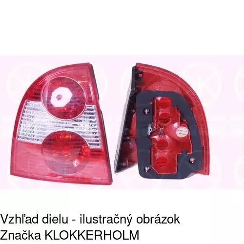 Zadné svetlo 9549880E /POLCAR/ - obr. 3