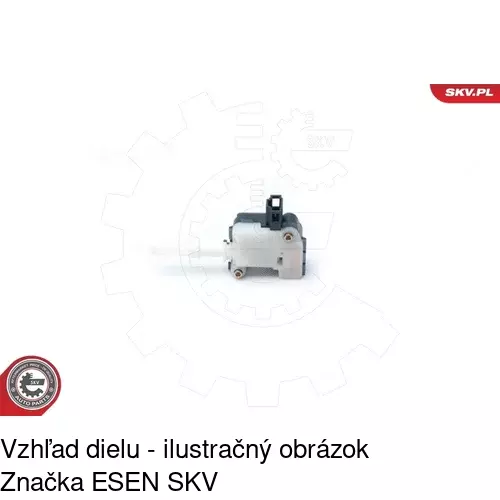 Motorček zámku 9549ZS-5 /POLCAR/ - obr. 4