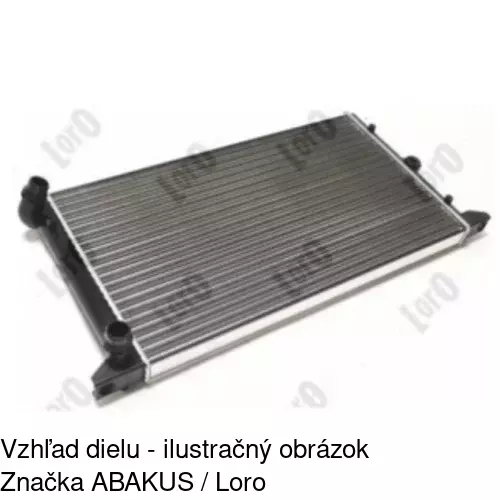 Chladiče vody 955008A2 /POLCAR/ - obr. 3