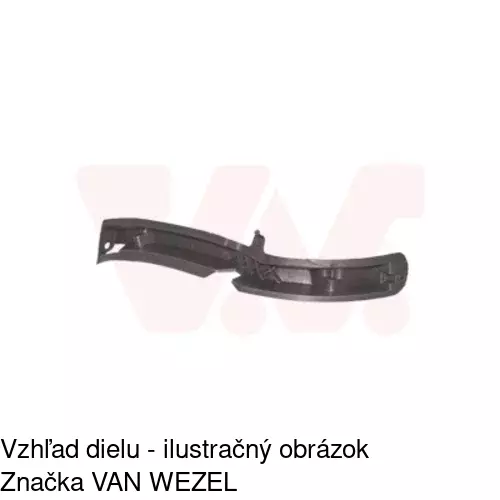 Držiak nárazníka 95550796 /POLCAR/ - obr. 1