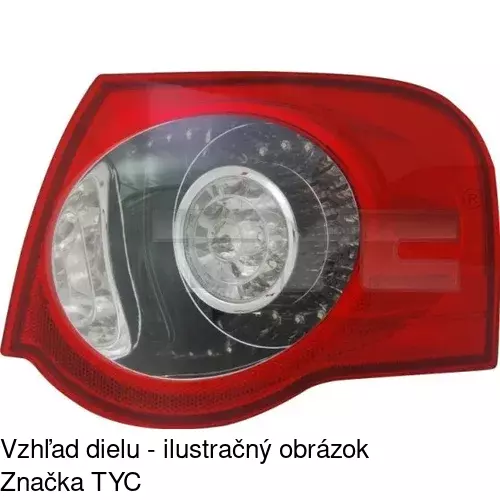 Zadné svetlo POLCAR 9555874E