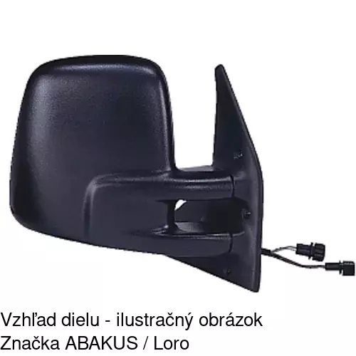 Vonkajšie zrkadlo 9566513M /POLCAR/ - obr. 5