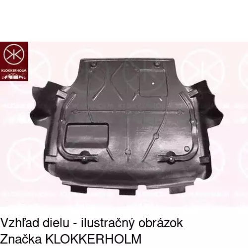 Kryt motora POLCAR 9568345Q