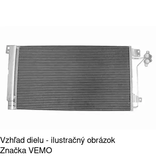 Chladiče klimatizácie 9568K8C1S /POLCAR/ - obr. 3