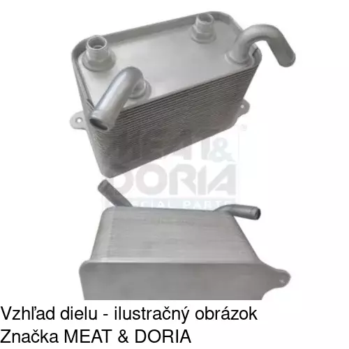 Chladiče oleja 9568L83X /POLCAR/ - obr. 2