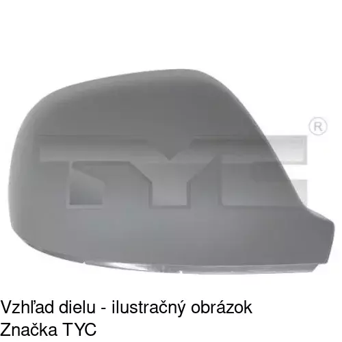 Rám vonkajšieho zrkadla 956954PM /POLCAR/ - obr. 3