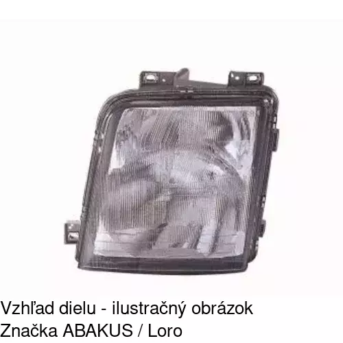 Hlavný reflektor 9571104E /POLCAR/ - obr. 3