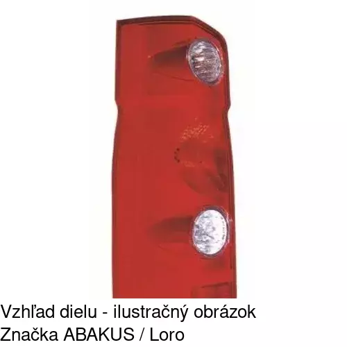 Zadné svetlo 9572880E /POLCAR/ - obr. 4