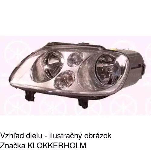 Hlavný reflektor POLCAR 9578101U