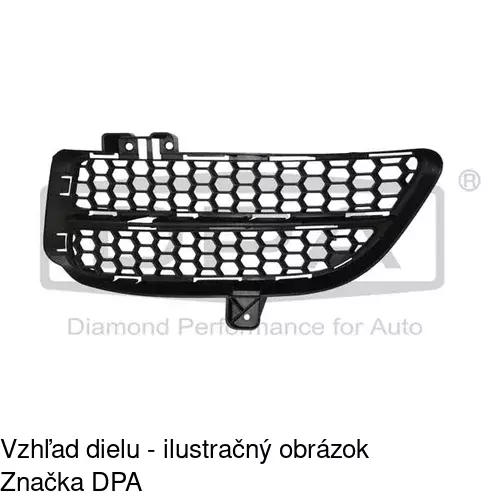 Kryt v nárazníku POLCAR 95802713