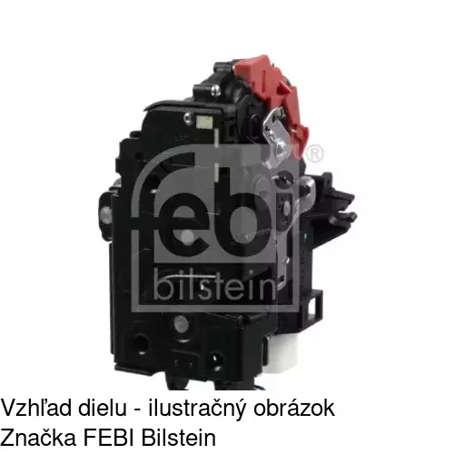 Vnútorná zámka dverí 9580ZC-3 /POLCAR/ - obr. 1