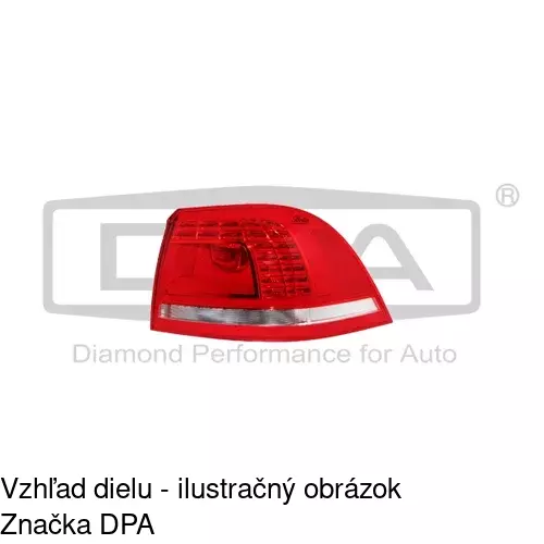 Zadné svetlo POLCAR 9582882V