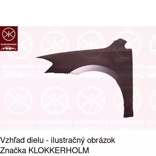 Predný blatník 95C202-J /POLCAR/ - obr. 1