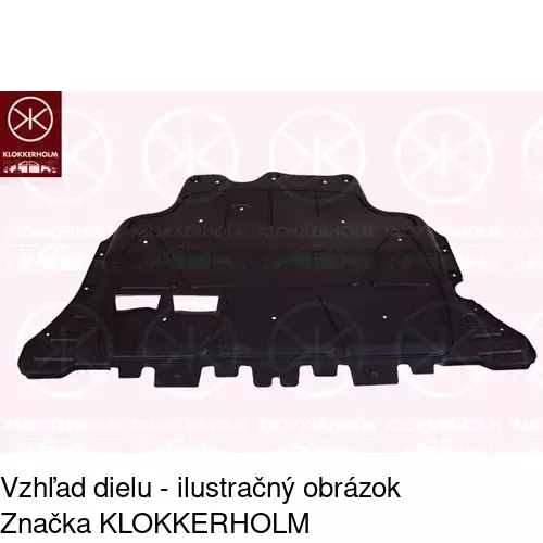 Kryt motora POLCAR 95C234-5