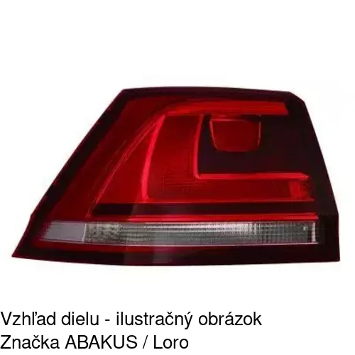 Zadné svetlo 95C2884V /POLCAR/ - obr. 2