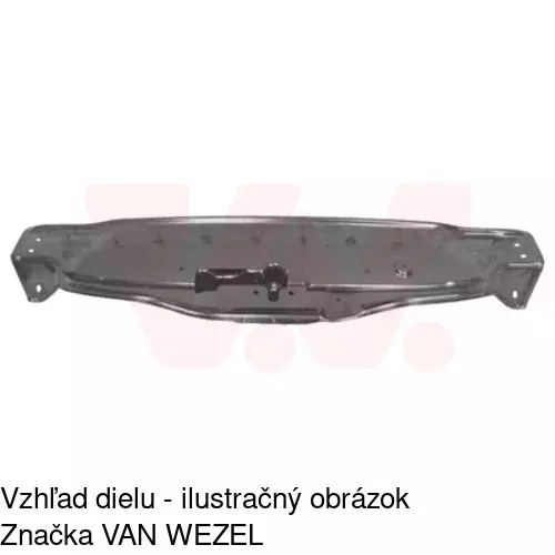 Predné čelo 95P104-1 /POLCAR/ - obr. 1
