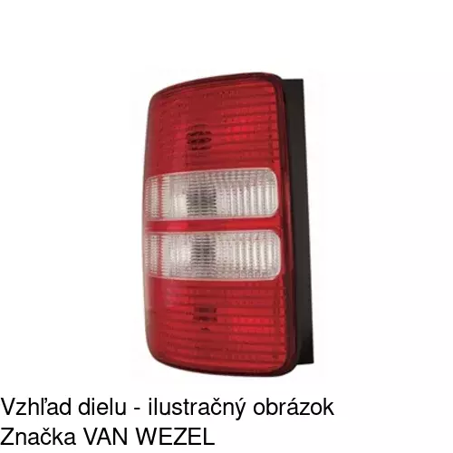 Zadné svetlo 95U187-T /POLCAR/ - obr. 5