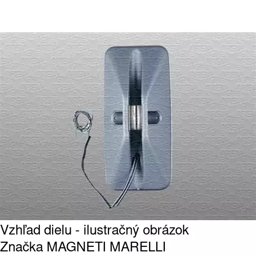 Vonkajšie univerzálne zrkadlo 99LU20-E /POLCAR/ - obr. 1