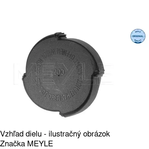 Zátka vody A2511 /POLCAR/ - obr. 3
