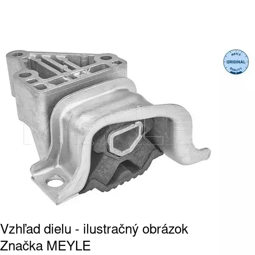 Silentblok motora FI-EM022 /POLCAR/ - obr. 2
