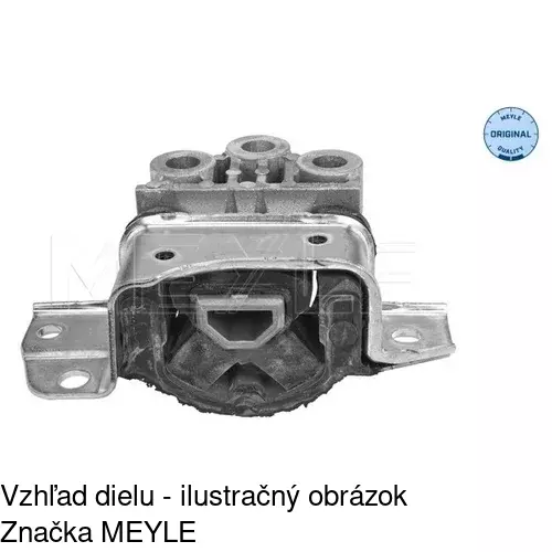 Silentblok motora FI-EM043 /POLCAR/ - obr. 2