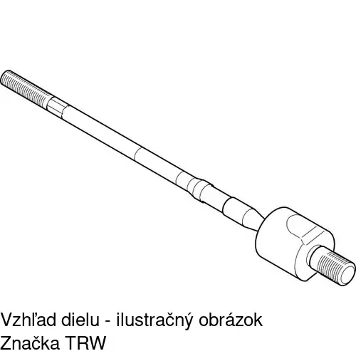 Tyč riadenia HY-232 /POLCAR/ - obr. 3