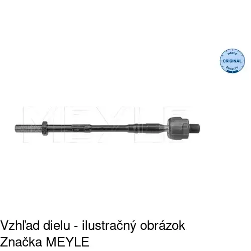 Tyč riadenia POLCAR N-623