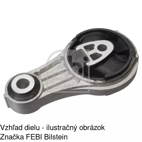 Silentblok motora RE-EM028 /POLCAR/ - obr. 1