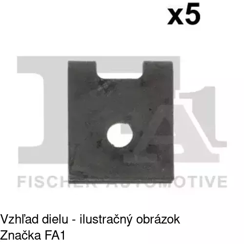 Montážny plech RX16307 /POLCAR/ - obr. 3