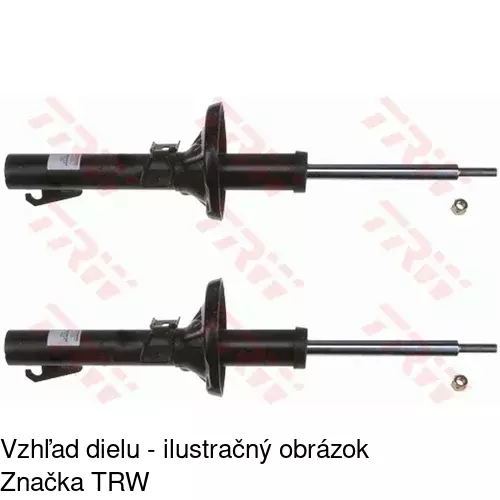 Plynový tlmič S010250G /POLCAR/ - obr. 2