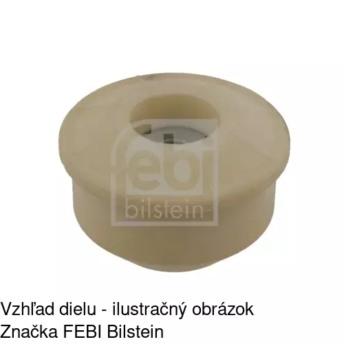 Uchytenie tlmiča POLCAR S020005