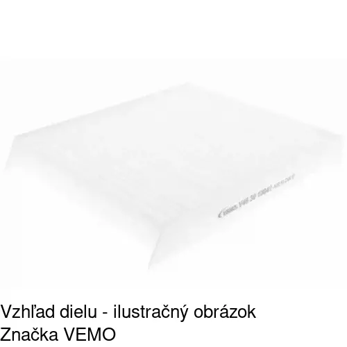 Kabínový filter s uhlíkom S11-1027 /POLCAR/ - obr. 2