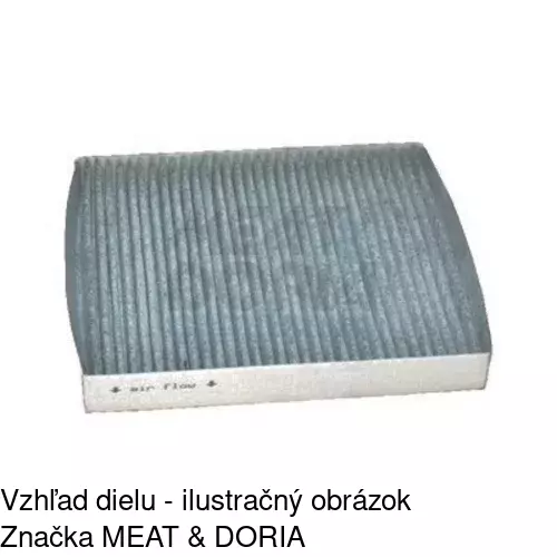 Kabínový filter s uhlíkom POLCAR S11-1029