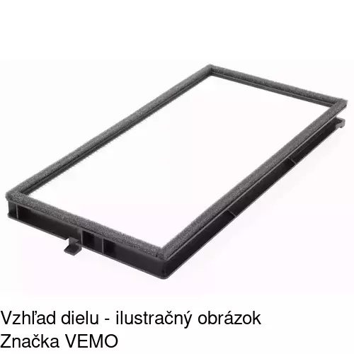 Kabínový filter s uhlíkom S11-1057 /POLCAR/ - obr. 1