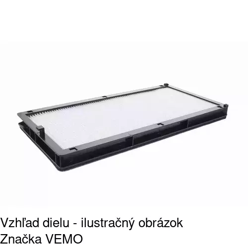 Kabínový filter s uhlíkom S11-1057 /POLCAR/ - obr. 3
