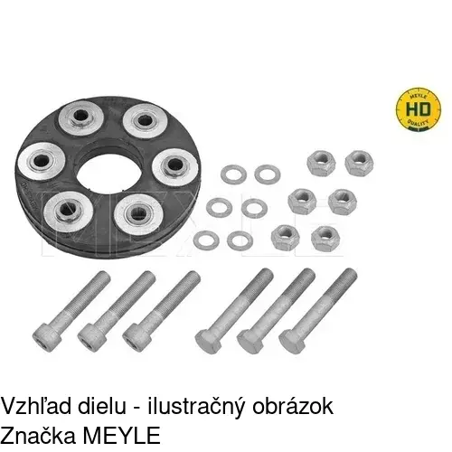 Silentblok S2250902 /POLCAR/ - obr. 1