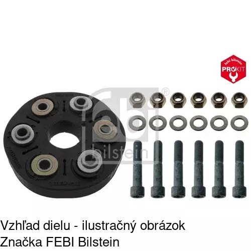 Silentblok POLCAR S2250904