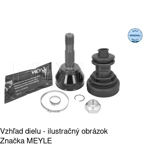 Vonkajší kĺb S40-1079 /POLCAR/ - obr. 2