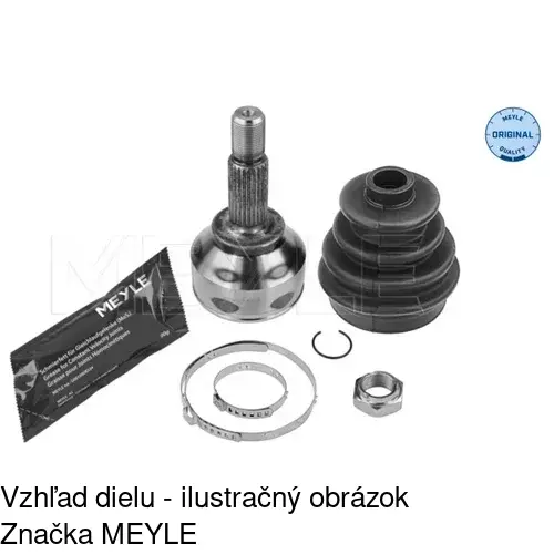 Vonkajší kĺb S40-1126 /POLCAR/ - obr. 2