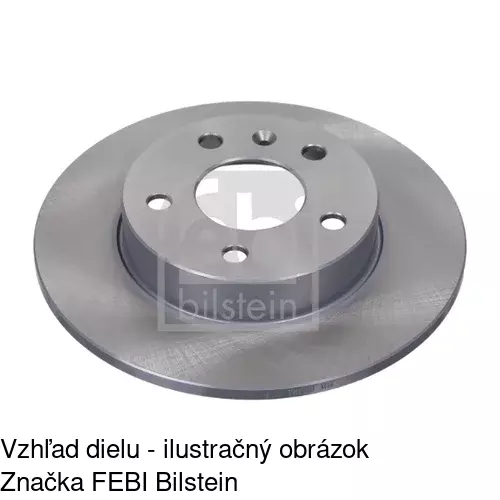 Brzdový kotúč S71-1024 /POLCAR/ - obr. 1